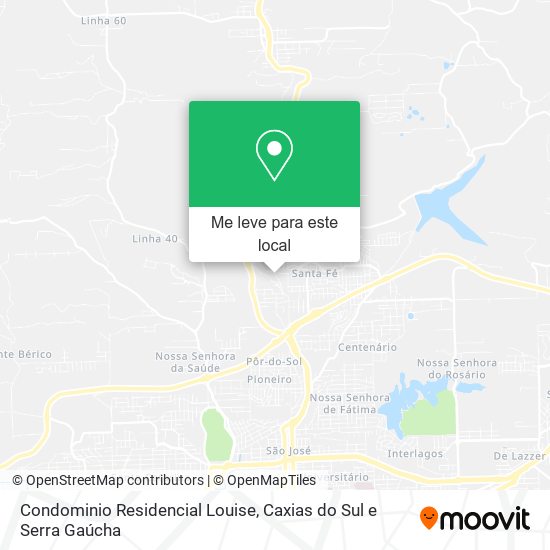 Condominio Residencial Louise mapa
