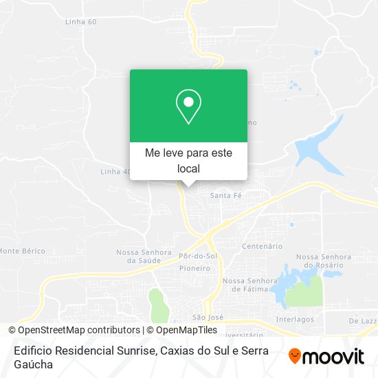 Edificio Residencial Sunrise mapa
