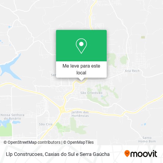 Llp Construcoes mapa