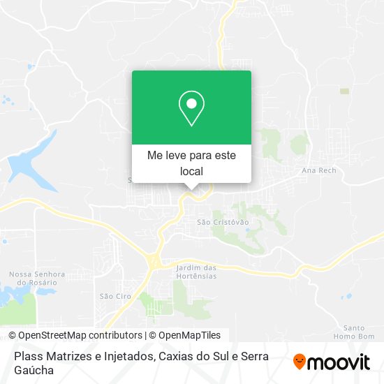 Plass Matrizes e Injetados mapa