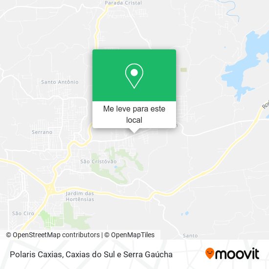 Polaris Caxias mapa