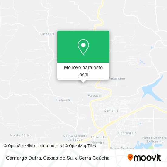 Camargo Dutra mapa