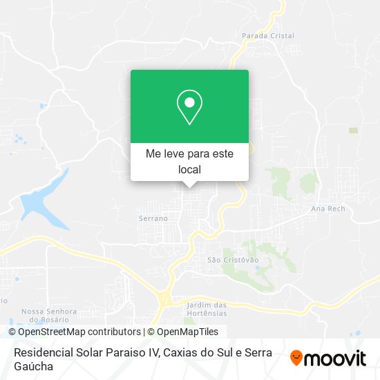 Residencial Solar Paraiso IV mapa