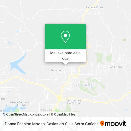 Donna Fashion Modas mapa