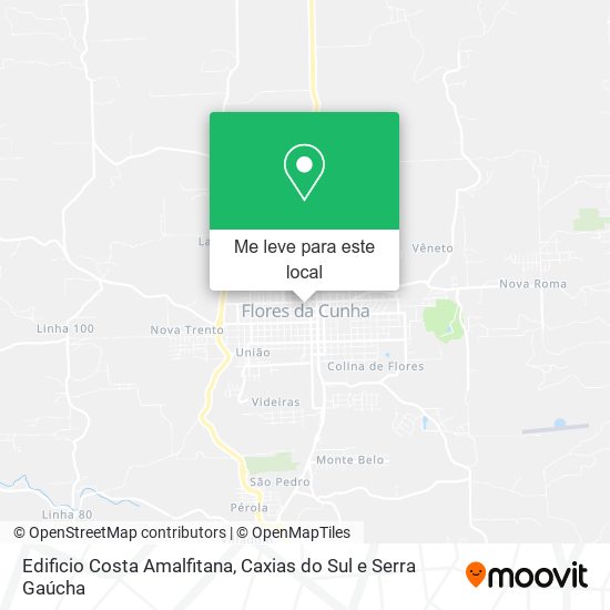 Edificio Costa Amalfitana mapa