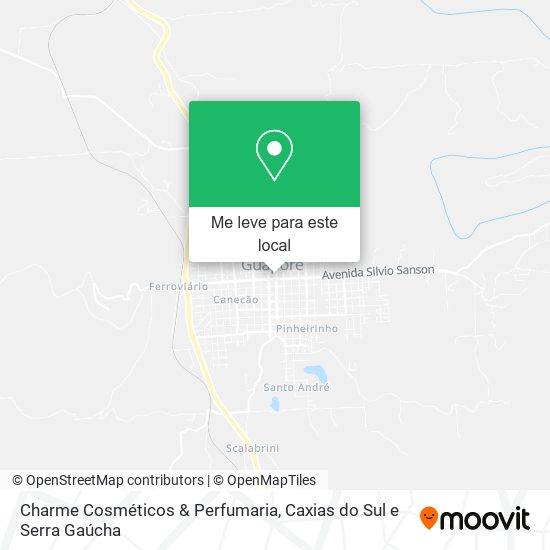 Charme Cosméticos & Perfumaria mapa