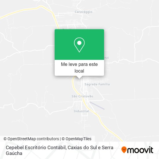 Cepebel Escritório Contábil mapa