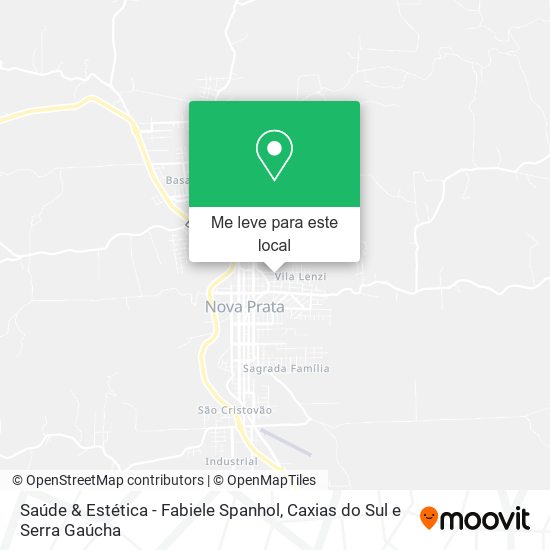 Saúde & Estética - Fabiele Spanhol mapa