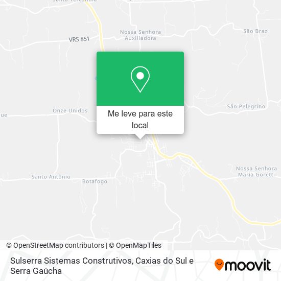 Sulserra Sistemas Construtivos mapa