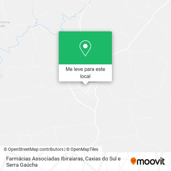 Farmácias Associadas Ibiraiaras mapa