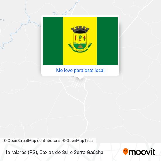 Ibiraiaras (RS) mapa