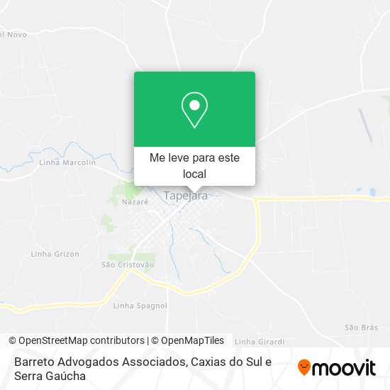 Barreto Advogados Associados mapa