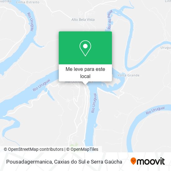 Pousadagermanica mapa