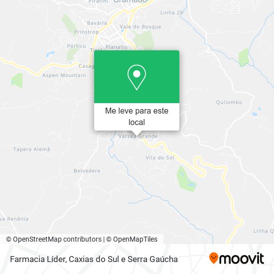 Farmacia Líder mapa