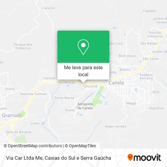 Via Car Ltda Me mapa