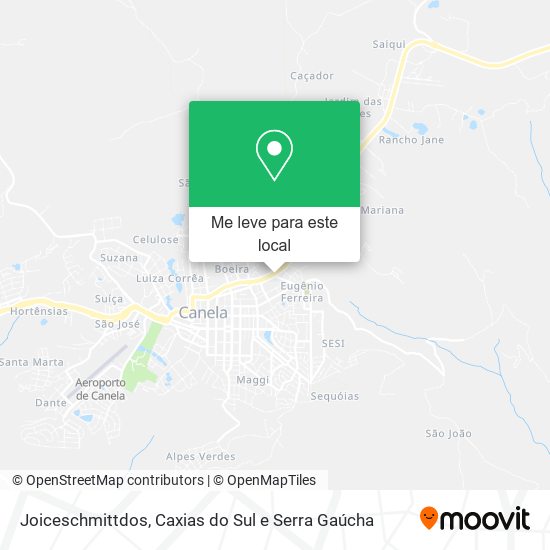 Joiceschmittdos mapa