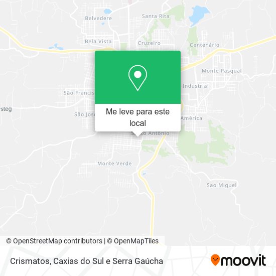 Crismatos mapa