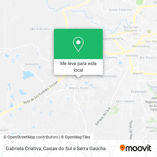 Gabriela Criativa mapa