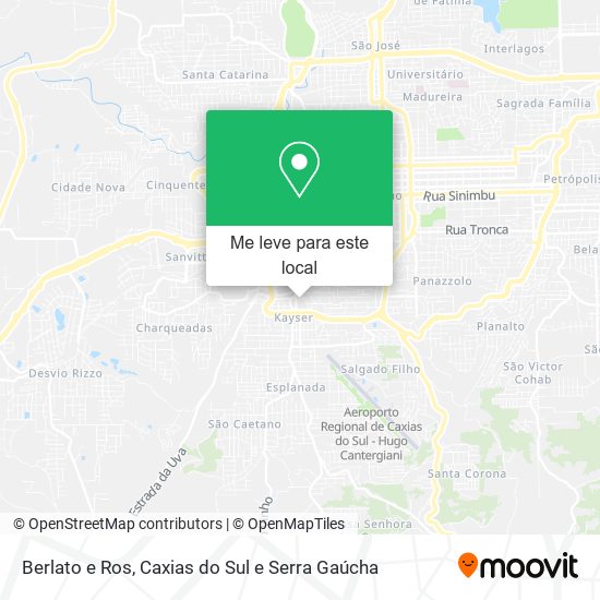 Berlato e Ros mapa