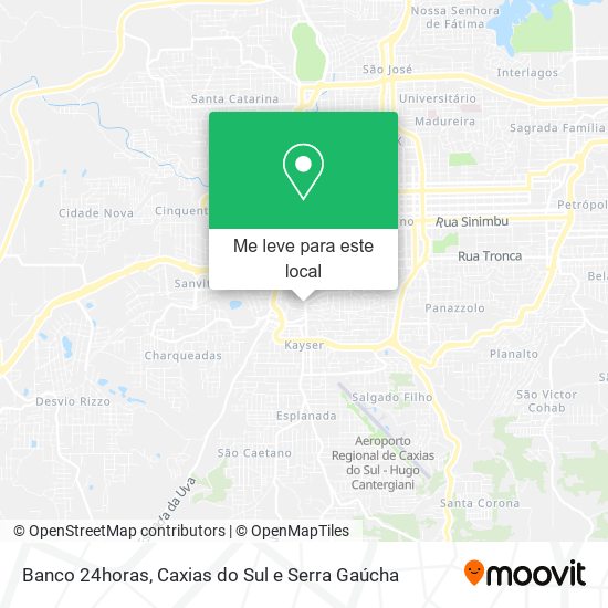 Banco 24horas mapa