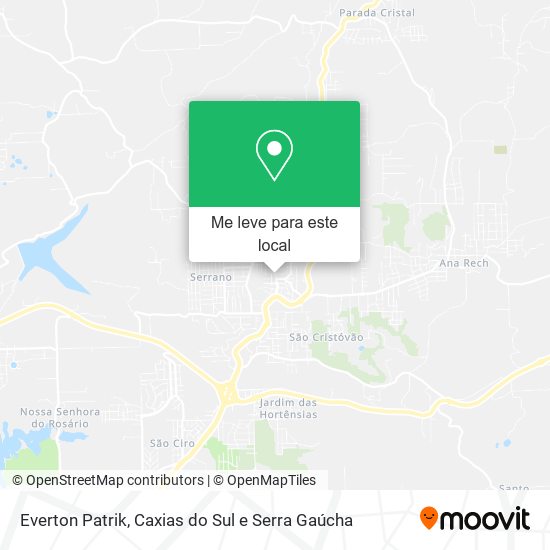 Everton Patrik mapa