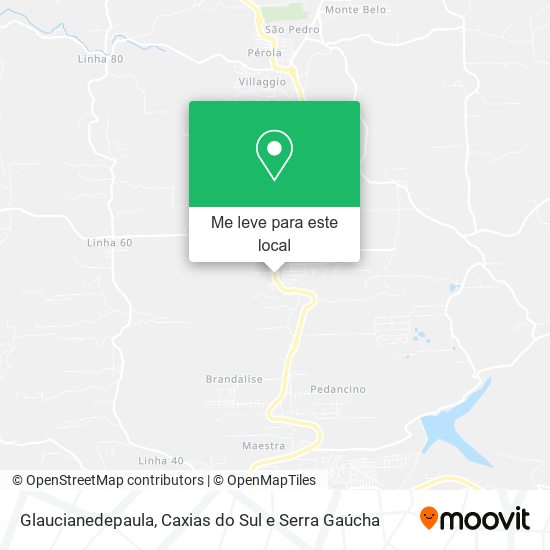 Glaucianedepaula mapa