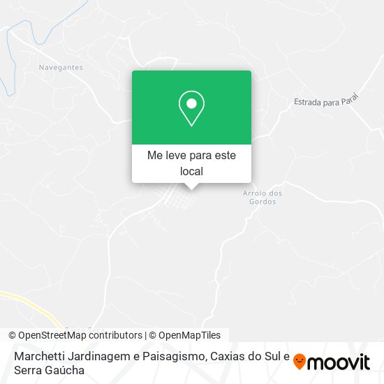 Marchetti Jardinagem e Paisagismo mapa