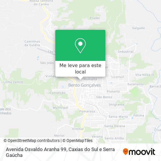 Avenida Osvaldo Aranha 99 mapa