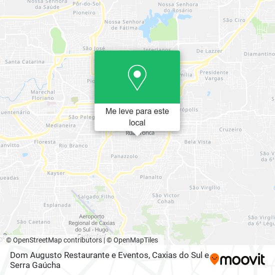 Dom Augusto Restaurante e Eventos mapa