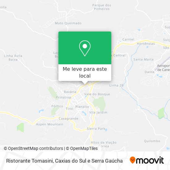Ristorante Tomasini mapa