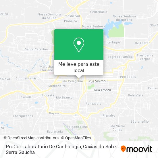 ProCor Laboratório De Cardiologia mapa