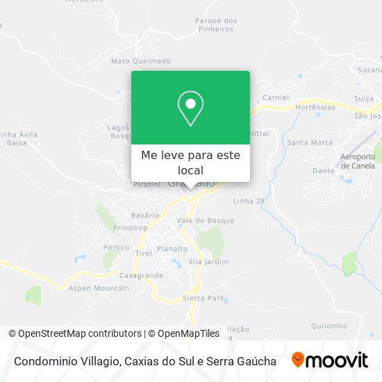 Condominio Villagio mapa