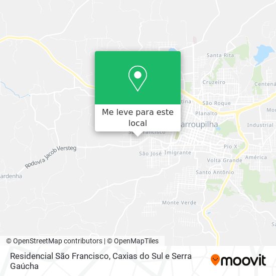 Residencial São Francisco mapa