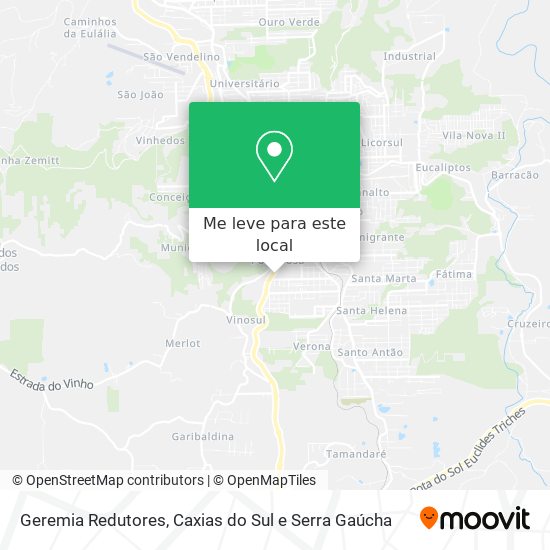 Geremia Redutores mapa