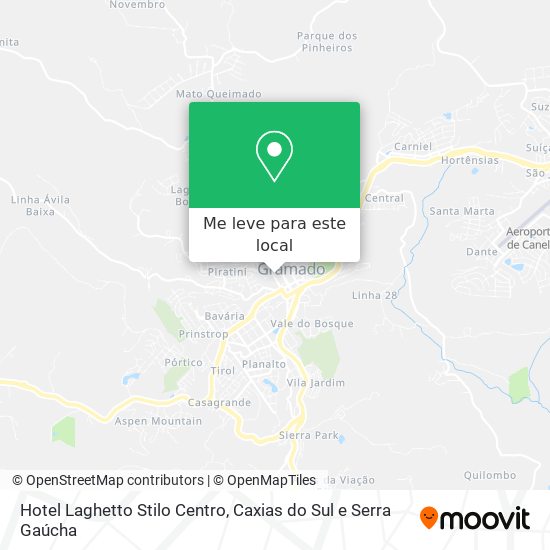 Hotel Laghetto Stilo Centro mapa