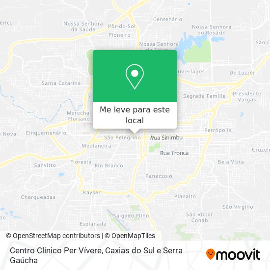 Centro Clínico Per Vívere mapa