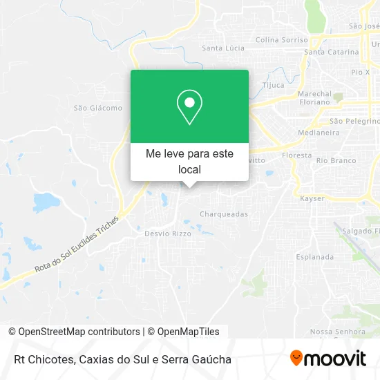 Rt Chicotes mapa