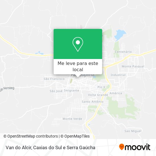 Van do Alcir mapa