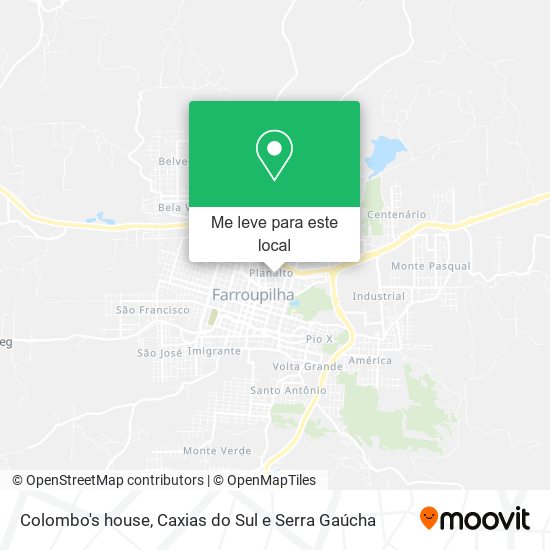 Colombo's house mapa