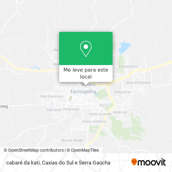 cabaré da kati mapa