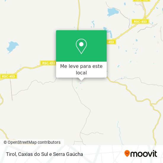 Tirol mapa