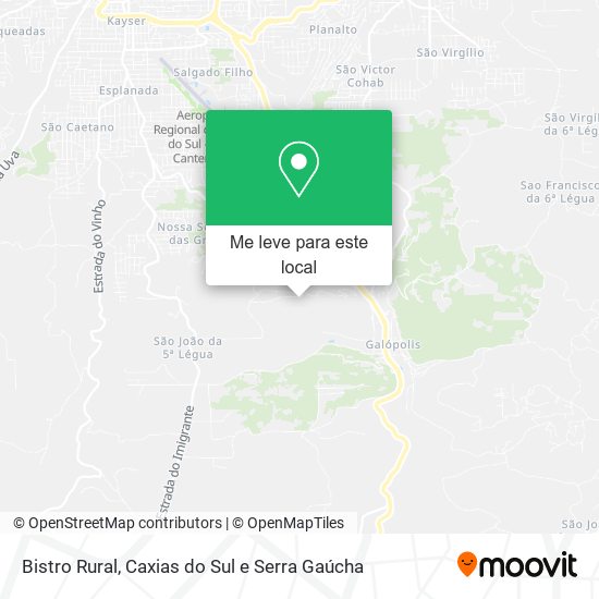 Bistro Rural mapa