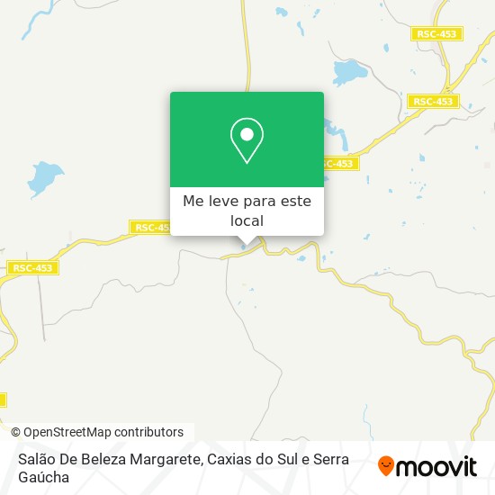 Salão De Beleza Margarete mapa