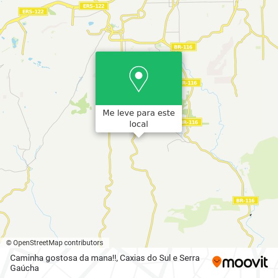 Caminha gostosa da mana!! mapa