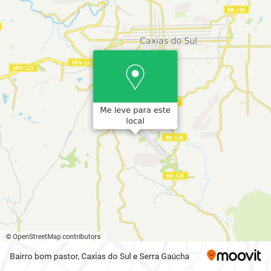 Bairro bom pastor mapa