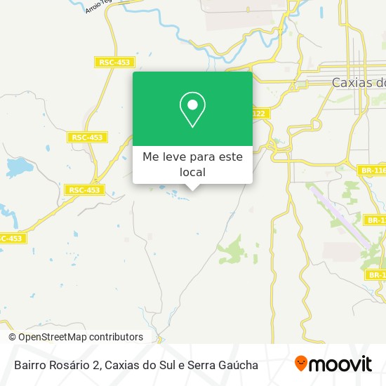 Bairro Rosário 2 mapa