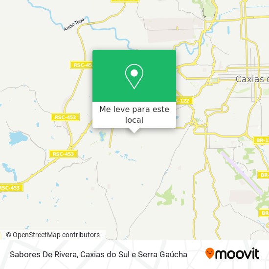 Sabores De Rivera mapa