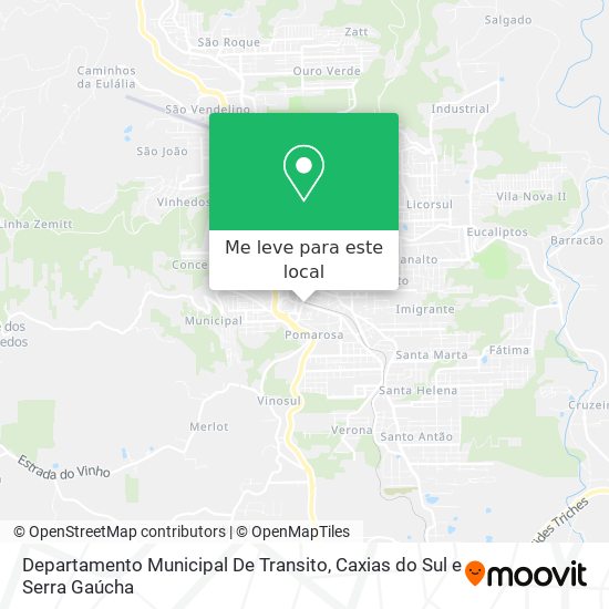 Departamento Municipal De Transito mapa