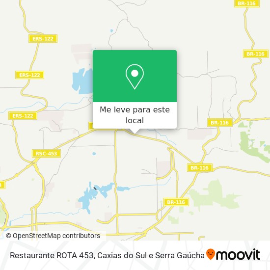 Restaurante ROTA 453 mapa