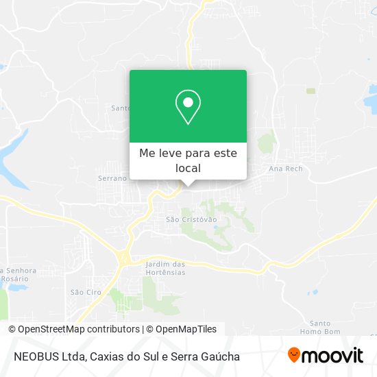 NEOBUS Ltda mapa